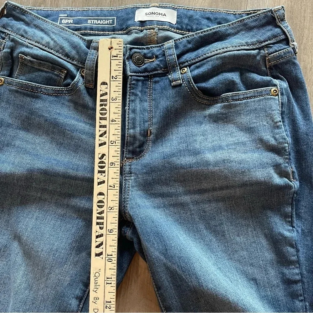 Sonoma Goods for Life straight leg jeans Women’s 6PR - Picture 9 of 9